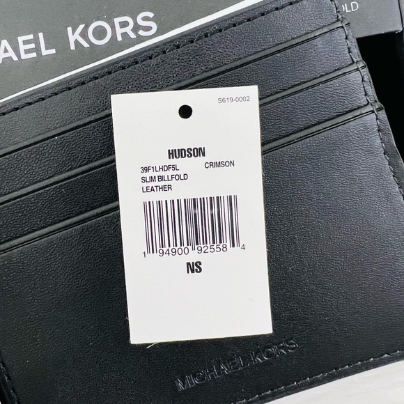 Michael Kors Hudson Men’s Slim Billfold Wallet - Picture 9 of 13